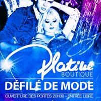Défilé Boutique Platine complexe 3D